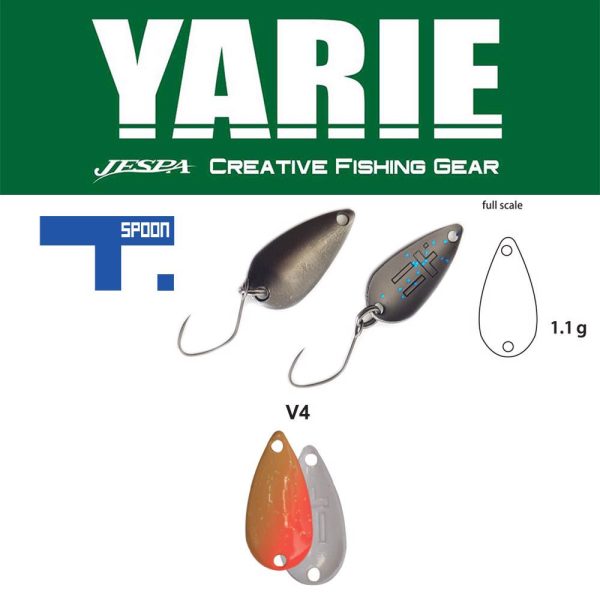 Yarie 706 T-Spoon 1,4gr V4 MG Ice Lyžičková Blikačka