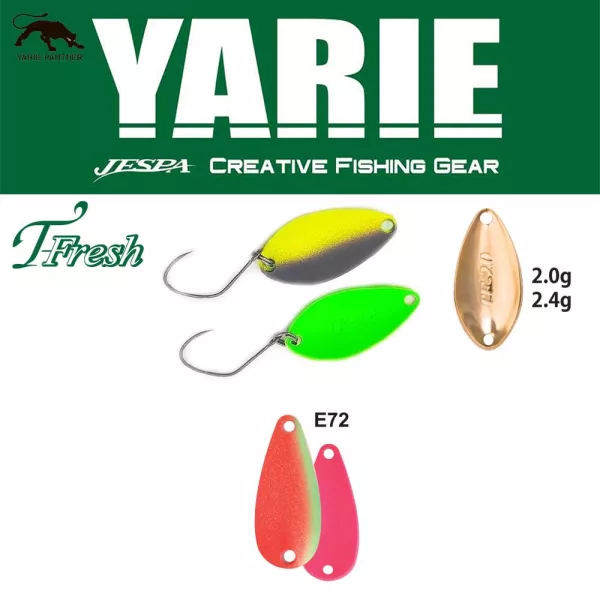 Yarie 708T T-Fresh 2,0gr E72 Kids Plum rotačná blyskáčka