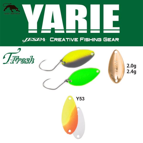 Yarie 708T T-Fresh 2,4gr Y53 Lemon/Orange Lyžica Blikač