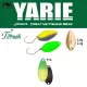 Yarie 708T T-Fresh 2,4gr Y74 Green/Lemon Lyžičková nástraha