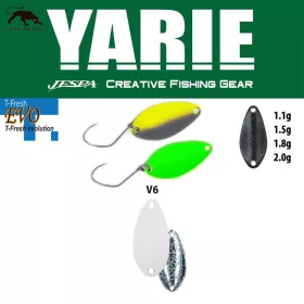 Yarie 710T T-Fresh Evo 1,1gr V6 Uzagin Lyžica Blikač