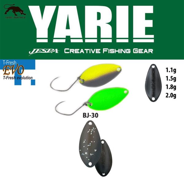 Yarie 710T T-Fresh Evo 1,5gr BJ-30 Toichigi Brown Lyžicová Pliatka