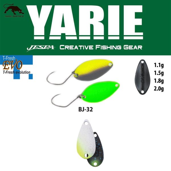 Yarie 710T T-Fresh Evo 1,5gr BJ-32 Hayato SP plandavý voblér