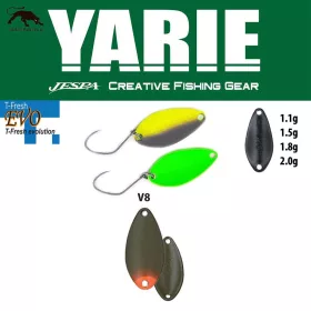   Yarie 710T T-Fresh Evo 1,5gr V8 Kanimiso Ikura lyžičková nástraha