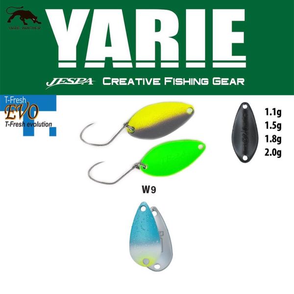 Yarie 710T T-Fresh Evo 2,0gr W9 Blues Kanál Villantó