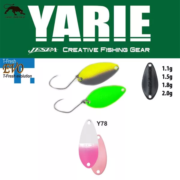 Yarie 710T T-Fresh Evo 2,0gr Y78 Shiropino Plandavka