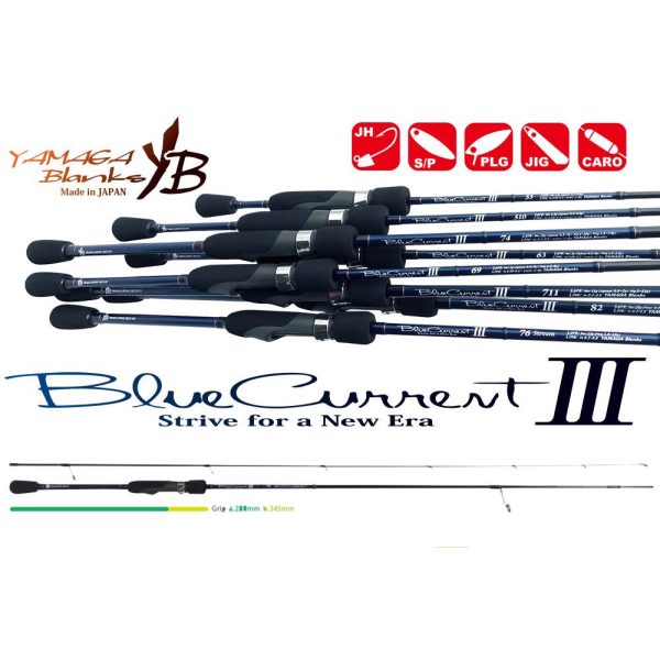 Yamaga Blanks Blue Current III 74 2,23m 1-10gr 2-dielny prívlačový prút