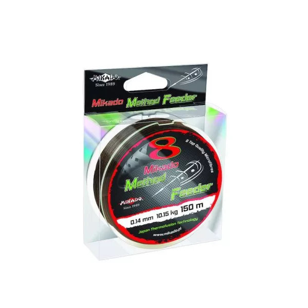 Mikado Octa Method Feeder 0,1mm 150m Pletená hlavná šnúra