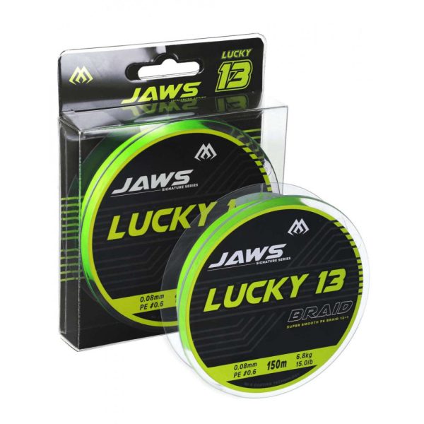 Mikado Jaws Lucky 13 0,18mm 150m Pletená Hlavná Šnúra